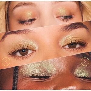 Half Magic eyeshadow Swamp Goddess single sparkle green metallic